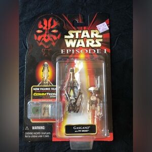 Star Wars E1 Gasgano- Pit Droid / Mint on Cardback Sealed / 1998